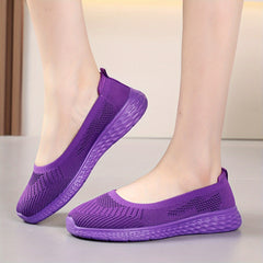 Mesh Breathable Flat Shoes Comfortable Women's Footwear