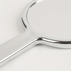 Creative Wave Pattern Handheld Makeup Cosmetic Mirror