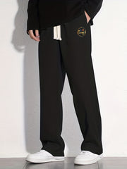 Casual Cotton Drawstring Pants Men's Spring Summer Outdoor