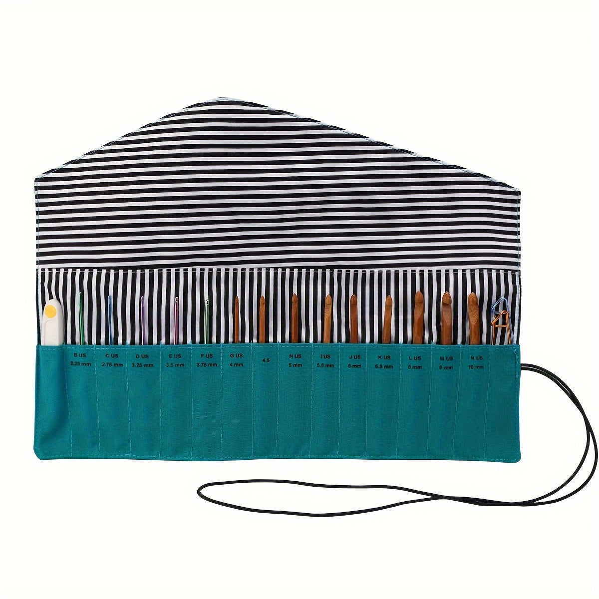 Crochet Storage Bag Crochet Hook Organizer Case For Crochet Needles