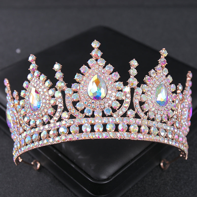 Bridal Rhinestone Crown Headband Wedding Hair Accessories