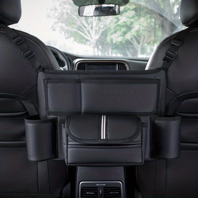 Car Storage Pocket Between Seats With Cup Holder Car Purse Holder