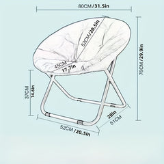 Moon Chair Lazy Chair Folding Chair for Beach Camping