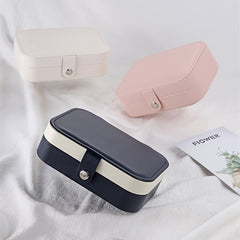 Travel Jewelry Storage Box Portable Organizer Minimalist Case
