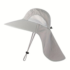 Men's Wide Brim Fishing Hat UV Protection Quick Dry Breathable