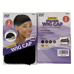 2PCS Non Slip Stretchy Nylon Stocking Wig Caps For Women