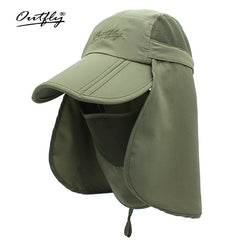 Kids Sun Hat with Removable Mask and Neck Flap