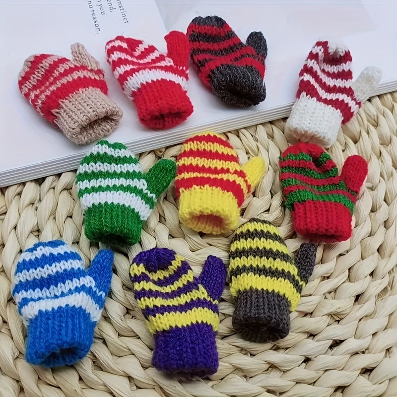 Christmas Tree Ornaments Gloves Hanging Decor