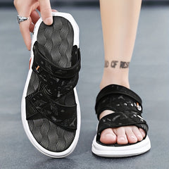 Men's Slip on Sandals Casual Open Toe Outdoor Beach Shoes