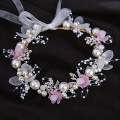 Faux Pearl Hair Hoop Bridal Wedding Headband