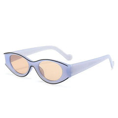 Oval Sunglasses UV Blocking Sun Glasses For Women Girls