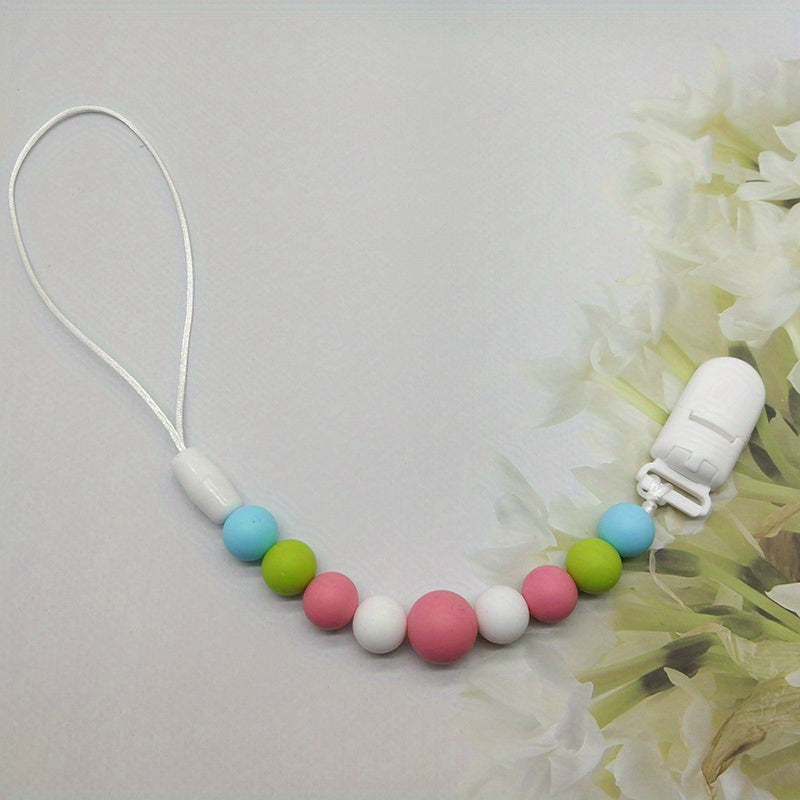 Silicone Pacifier Chain Holder Clip