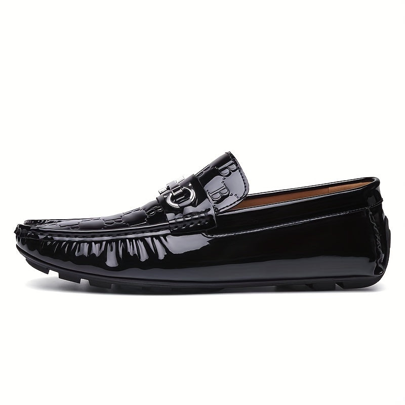 Men's Moccasin Loafer Shoes Slip On Comfy Non-slip