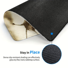 Snail Pattern Square Mouse Pad for Laptops Desktops