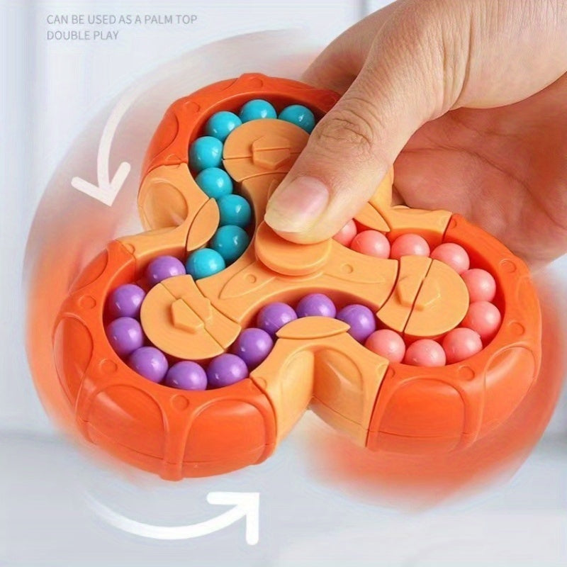 Rotating Block Toy for Stress Relief and Education