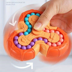 Rotating Block Toy for Stress Relief and Education