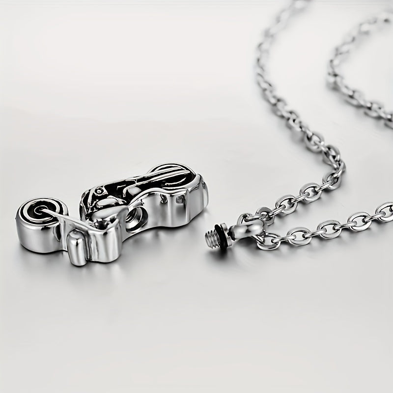 Motorcycle Cremation Jewelry Pendant Locket Memorial Ashes Holder Urn