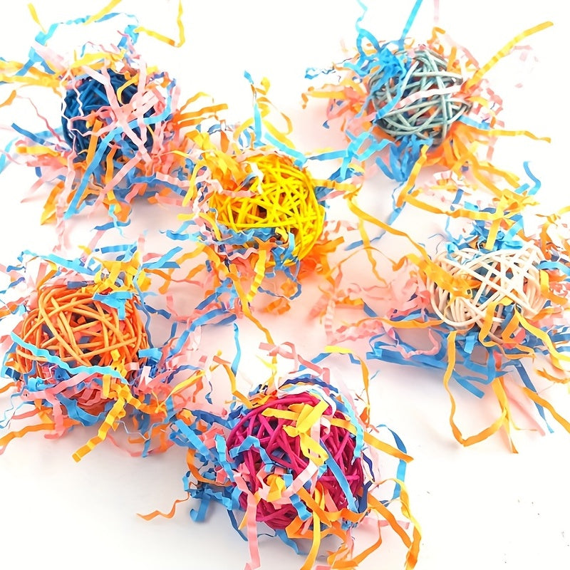 Parrot Toys Bird Toys Bird Shredding Toys Bird Chew Toys Foraging