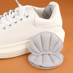 1pair Sneaker Heel Stickers Self-adhesive Half size, Small Shoe Heel Grips