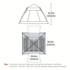 Portable Fully Automatic Tent for Park Camping