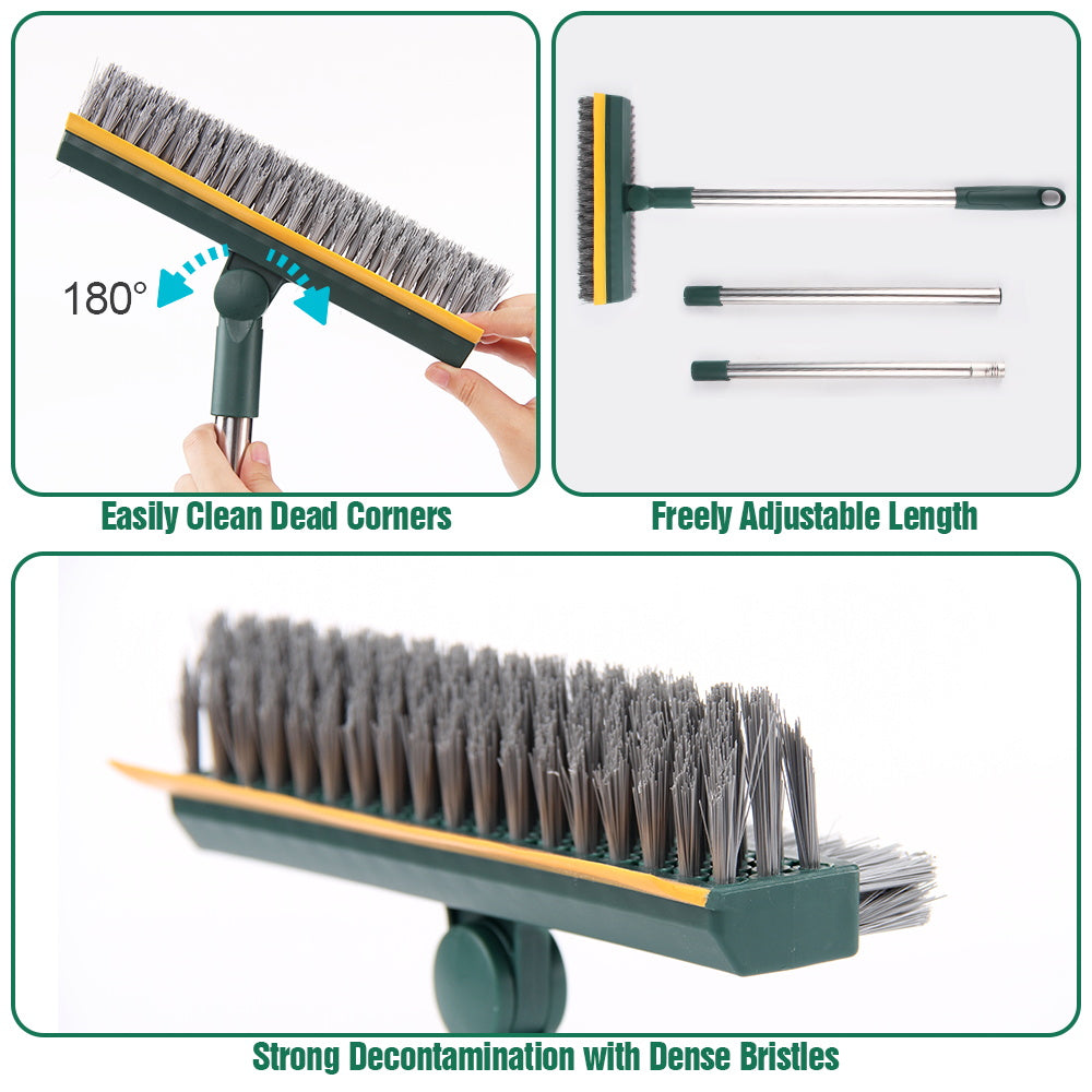 3-in-1 Floor Scrub Brush for Wall and Floors