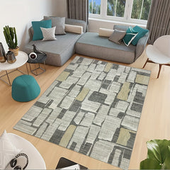 Large Modern Abstract Area Rug Anti-Slip Carpet for Living Room Bedroom