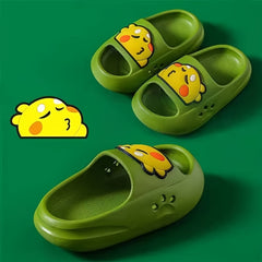 Cartoon Dinosaur Slippers For Boys Non Slip Lightweight Open Toe Slippers