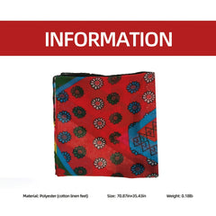 Large Scarf For Women Lightweight & Soft Print Wrap Travel Beach