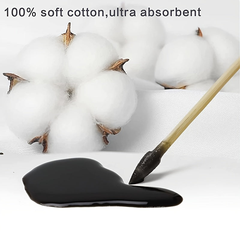 100pcs Gun Clean Bar 15 24 Cm Gun Cleaning Cotton Swabs