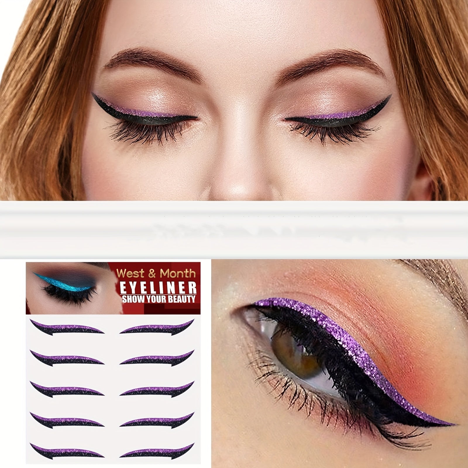 Double Eyelid Stickers for Stage Makeup and Nightclub Eyeshadow