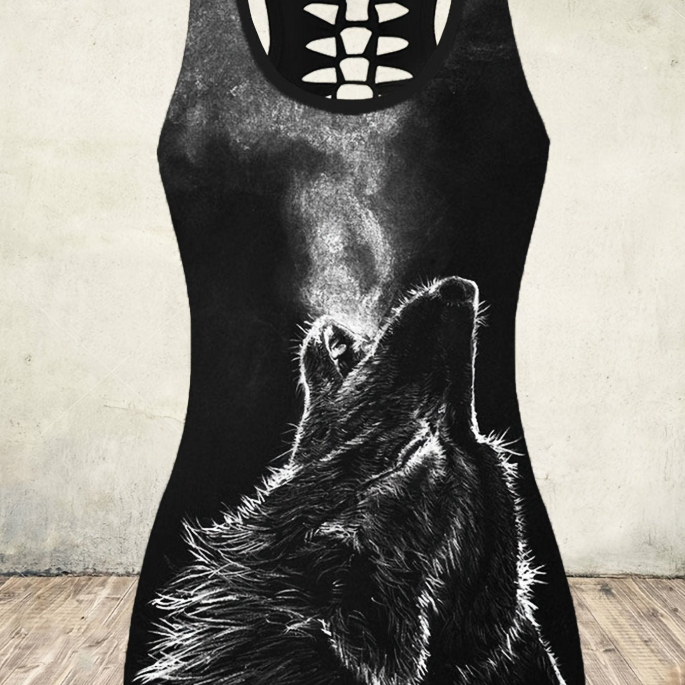 Wolf Graphic Tank Top for Women