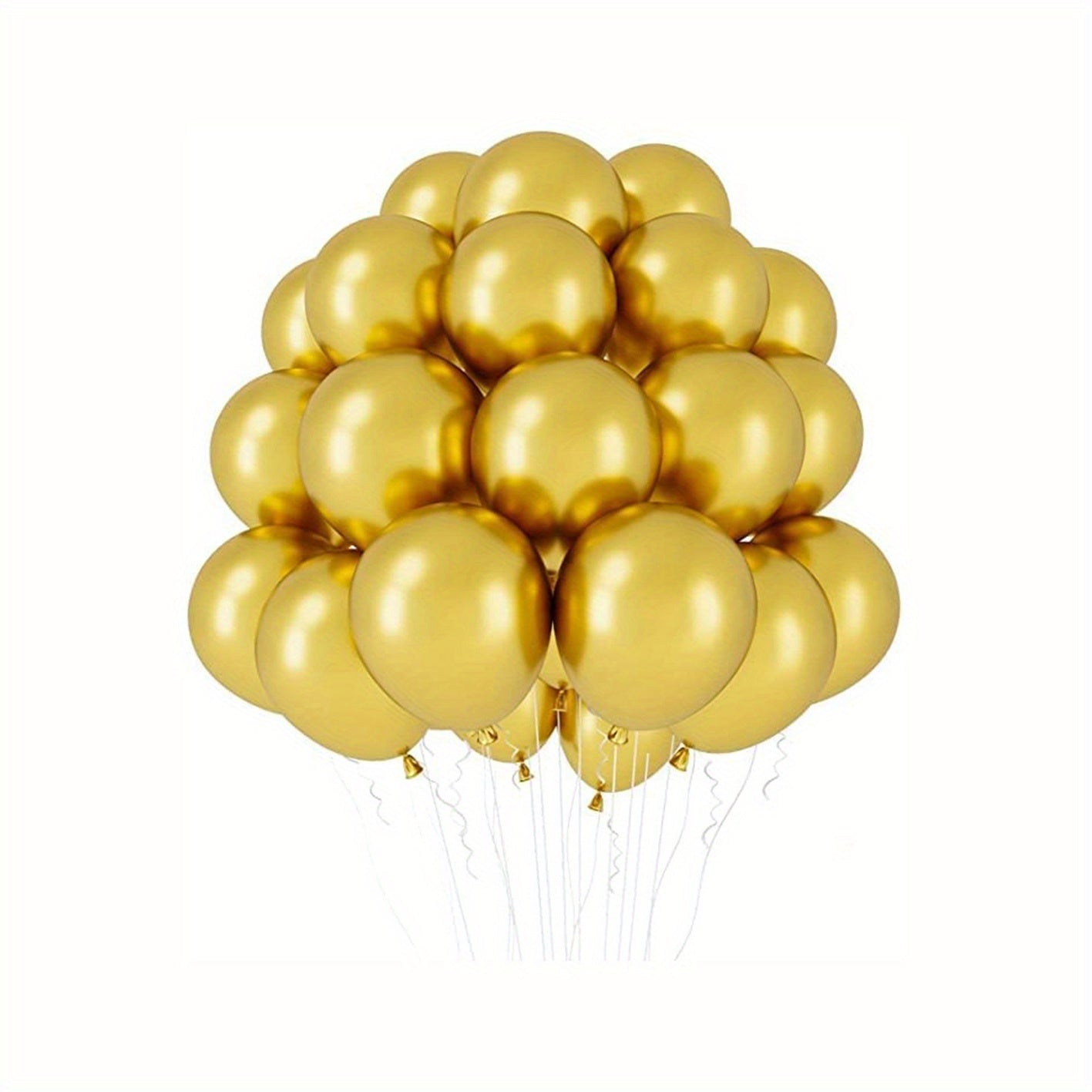 50pcs 30 48 Cm Metal Balloons Colorful Decoration with Pump
