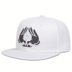 Unisex Sunshade Breathable Baseball Cap with Two Hands Pattern