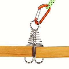 Adjustable Octopus Deck Pegs Windproof Deck Nail With Carabiner