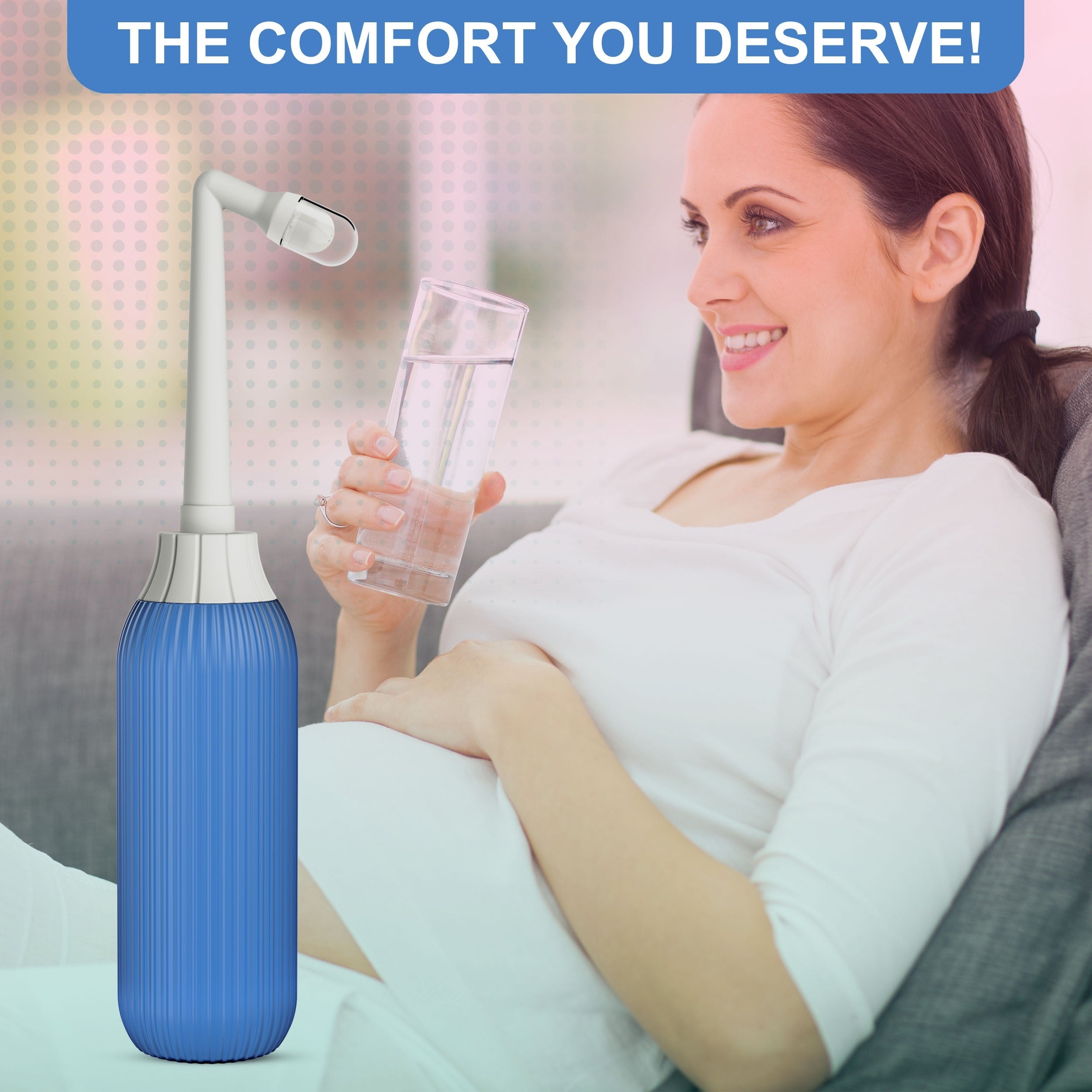 500ml Household Bidet Vagina Washer Portable Ass Washing Artifact