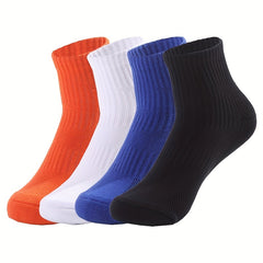 Thick Cotton Mid-calf Basketball Socks for Men and Women