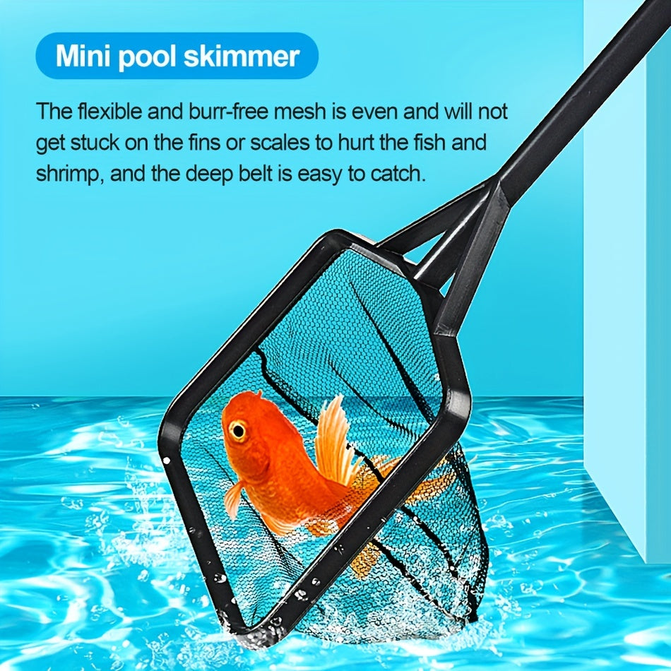 Fish Tank Cleaning Net Salvage Net Fishing Skimmer Leaf Catching Net