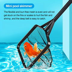 Fish Tank Cleaning Net Salvage Net Fishing Skimmer Leaf Catching Net