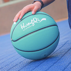 Durable Leather Basketball for Competition & Training