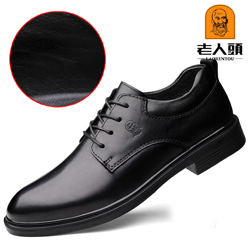 Men's Derby Shoes Lace up Front Dress Shoes For Men Business Formal Wedding