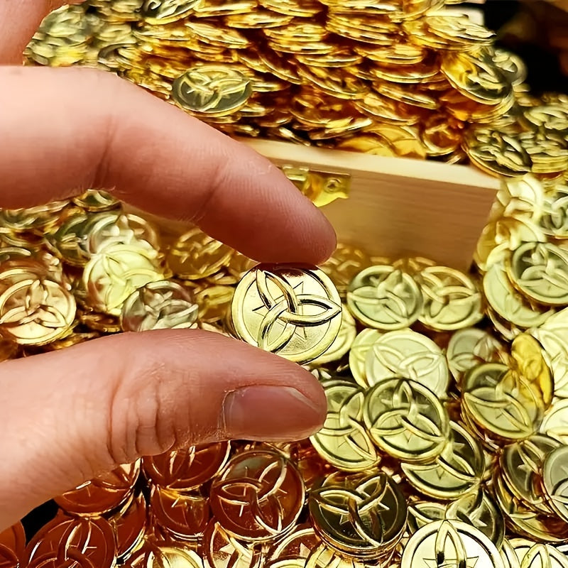 Alloy Coin Anime Game Gift Collection Triangle Pattern Coin Role Playing Prop