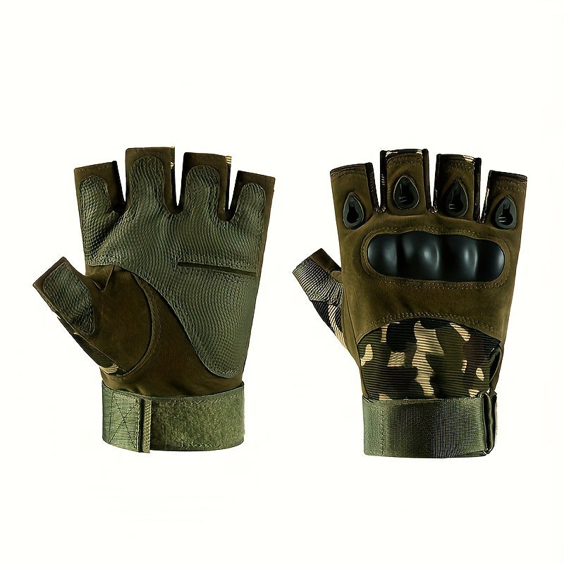 Outdoor Cycling Gloves Half Finger Non-slip Coldproof Sports Gloves