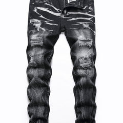 Boys Ripped Jeans Denim Pants for Spring/Autumn Kids Clothes