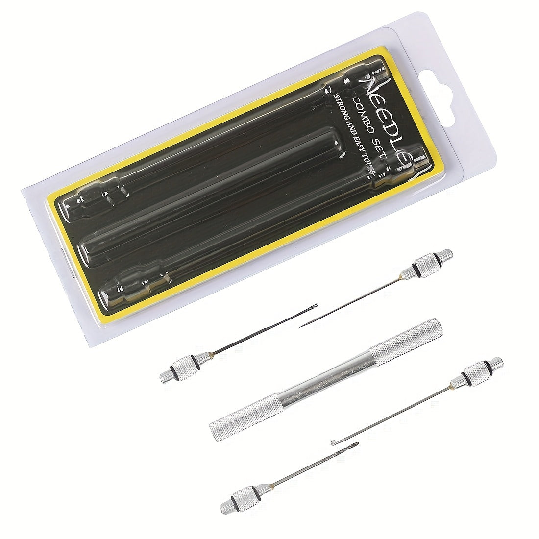 5pcs Fishing Core Rigs Tool Kit Metal Needles Drill Carp Tackle