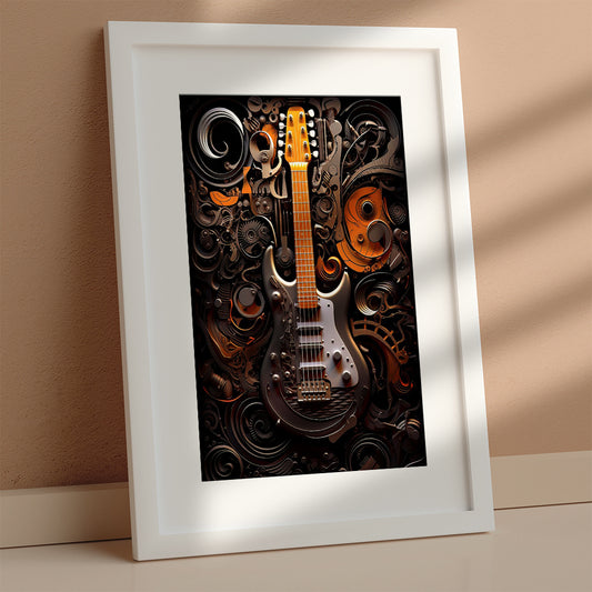 Modern Art Cyberpunk Serenade Posters A4