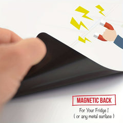 1pc Magnetic Whiteboard Sticker for Home Office Message Board