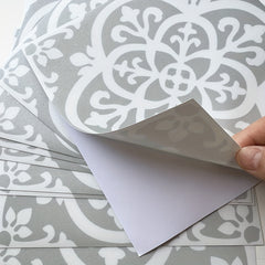 Bohemian Pattern Printed Floor Stickers Waterproof Non slip Wear resistant