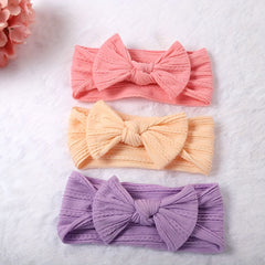 Cute Bowknot Wide Headband for Baby Girls