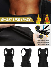 SCARBORO Waist Slim Belt Shaper Tummy Control Waist Trainer Vest