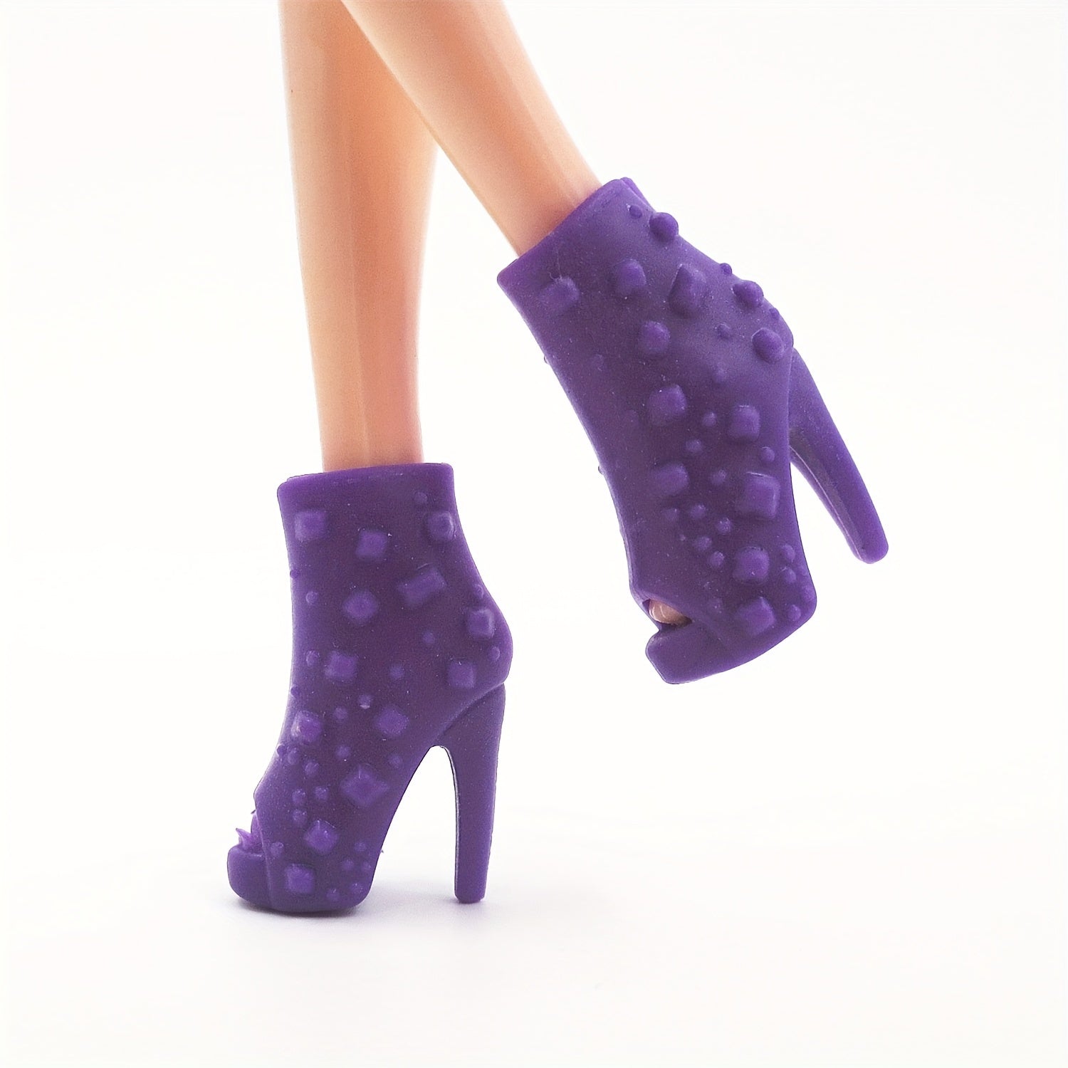 6 Pairs Female Doll Shoes Pack Boots Loafers Skating Peep toe 29 21 Dolls
